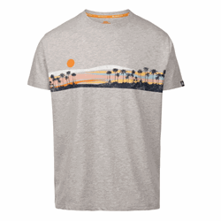 Trespass T-shirt med motiv Marmion - Grey Marl